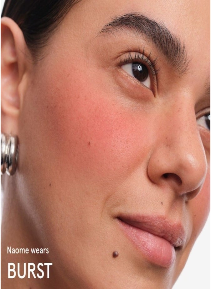 Glossier Cloud Paint Plush Blush 6g – Burst - bright red Creamy Gel Blush with Soft-Focus Finish - Image 4